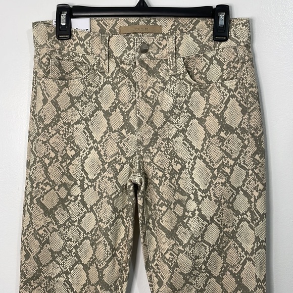 NEW Joe’s Jeans Lara Mid Rise Cigarette Vesper Snakeskin Print Size 26 - Picture 4 of 8